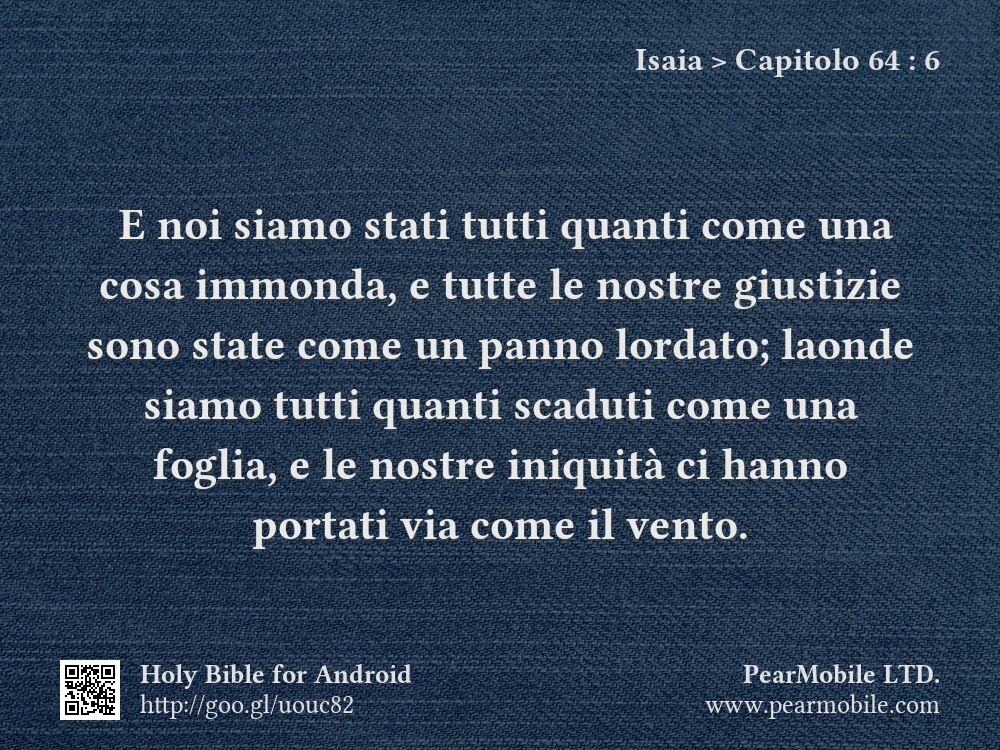 Isaia, Capitolo 64:6